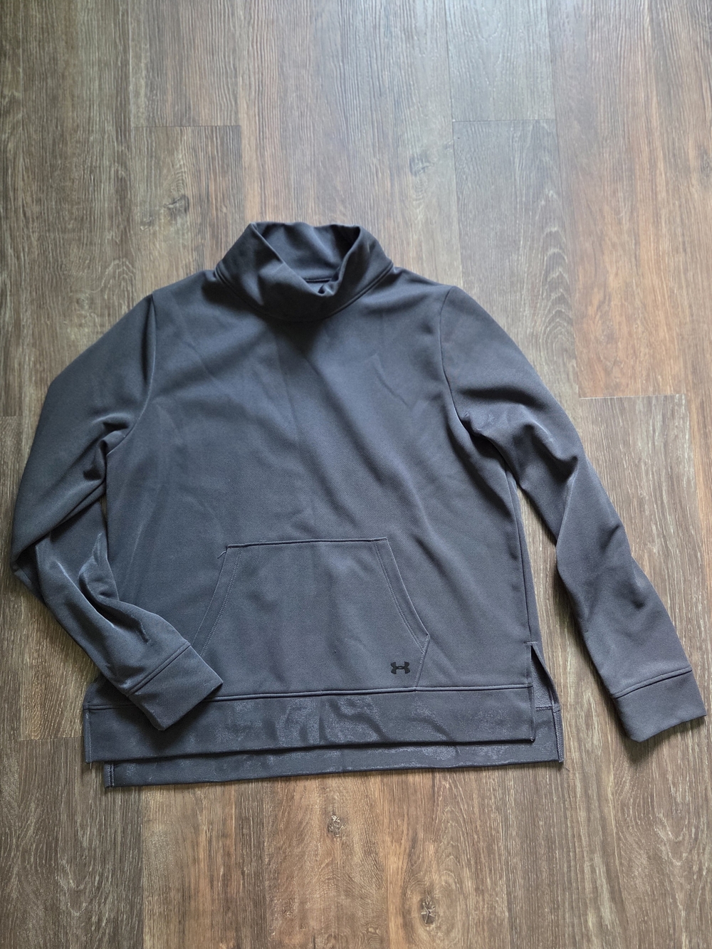 Under Armour Black Funnel Neck Pullover